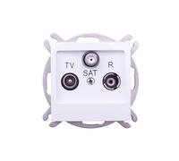 Presa antenna IMPRESSION RTV-SAT bianco continuo GPA-YSP/m/00