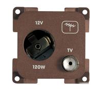 Presa antenna marrone - 1 PZ - 14.662.01 - 1466201