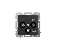 Presa antenna R-TV-SAT finale senza cornice SANTRA 4153-19