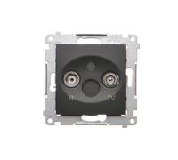 Presa antenna R-TV terminale separato Simon 54 DAK.01/49