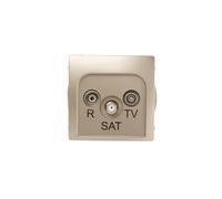Presa antenna RD/TV/SAT Simon Basic BMZAR-SAT1.3/1.01/29