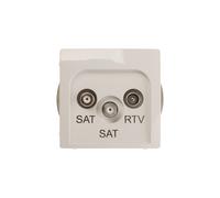 Presa antenna Simon Basic SAT/SAT/RTV BMZAR+SAT3.1-P2.01/11