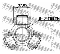 FEBEST 1016-CAP Tripode semiasse