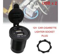 Presa auto 12V/24V doppio adattatore alimentazione USB per caricatore