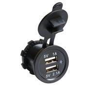Presa auto 12V/24V doppio adattatore alimentazione USB per caricatore