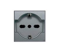 Presa Schuko Ave Allumia Sistema 44 Uuniversale Unel Bipasso 10/16A 443090/15TS