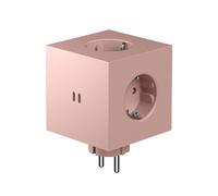 Avolt Quadrato 2 Prese Rosa Antico