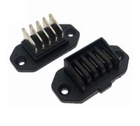 Presa batteria in nylon con grado IP01 adatta per uso alta corrente fino a 60V