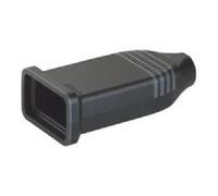 Presa 10/16A Bticino S2029GE IP44 Caucciu bimateria Nero