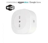 PRESA BIPASSO BIANCA WI-FI AMAZON ALEXA GOOGLE HOME VT-5175-LED7698 V-TAC