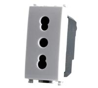 PRESA BIPASSO COMPATIBILE PLANA MAPT2PR-MAP618B MAPAM