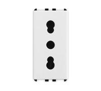 Presa bipasso Master Pixia 16A 2P+T P17/11 White 11159