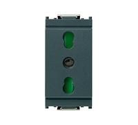 PRESA BIPRESA VIMAR IDEA 16203 2P+T 16A P17/11 GRIGIO