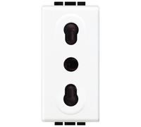 Presa Bivalente 10/16a Living Light BTICINO N4180