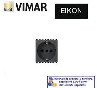 PRESA BOSCH 20209 VIMAR EIKON GRIGIO