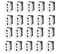 PRESA BTICINO MATIX COMPATIBILE SPINA BIPASSO 16A 250V 20 PRESE