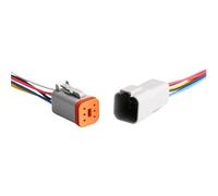 Presa Cablaggio Auto 2 3 4 6 8 12 Pin Spina Elettrica per Auto Cablaggio Impermeabile Maschio Femmina con Cavo Connettore DT06-2S DT04-2P(6P)