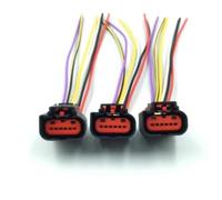 Presa Cablaggio Auto Compatibile con Peugeot per Boxer 6 Pin Sensore Misuratore di Portata d'Aria di Massa MAF Connettore Spina Cablaggio Cavo 9657127480 1920KQ AFH70M-54(3pcs)