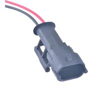 presa cablaggio auto Connettore femmina per sensore albero motore iniettore Common Rail diesel a 2 pin per auto 1928403874 con filo(Male)