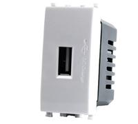 PRESA CARICABATTERIA USB 5V 2,0A COMPATIBILE PLANA MAPT2US-MAP629B MAPAM
