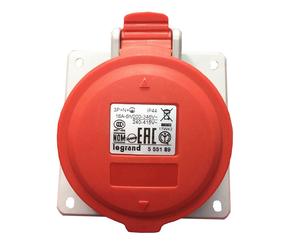 Presa CEE Legrand da pannello inclinata 3P+N+T 3X16 NT 400V IP44 555189