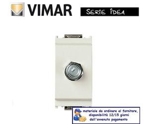 PRESA COASSIALE CONNETTORE TIPO F VIMAR IDEA BIANCO 16331.B.