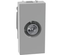 Presa TV coassiale diretta Bticino MatixGO 1 modulo grigia JG4202D