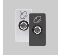 PRESA COASSIALE SAT SYSTEM Passante 5dB Nero Interruttori Placche Gewiss
