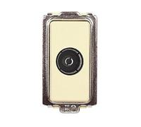 Presa coassiale TV diretta connettore femmina Tondo'