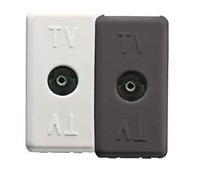 Presa Coassiale Tv Femmina System Nero Gewiss