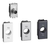 Presa Coassiale Tv Passante 14Db 1M Axolute ( BTICINO cod. H4202P14 )