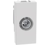 Presa Coassiale Tv Passante 1M Bianco Matixgo (Bticino Cod. Jw4202P14)