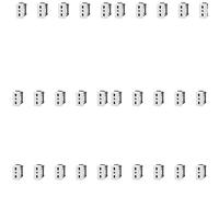 PRESA COMPATIBILE BTICINO LIVING LIGHTING SPINA BIPASSO 16A 250V 30 PRESE