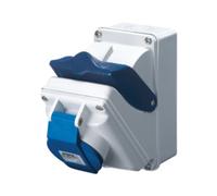 Gewiss - Combibloc - Con Fondo - IP44 - 2P+T 16A 200-250V - 50/60Hz 6H