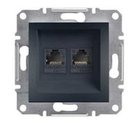 Presa computer 2x cat.6 UTP senza telaio Asfora EPH4800171