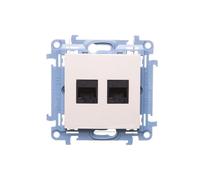 Presa computer doppia RJ45 cat.6 Simon 10 C62.01/41