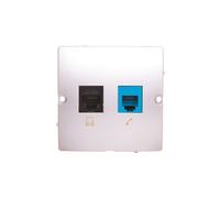Presa computer RJ45 cat.5e + Simon Basic BM5T.02/43