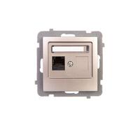 Presa computer singola RJ45 cat.5e MMC AS GPK-1G/K/m/45