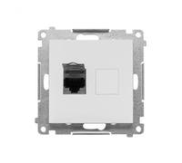 Presa computer singola RJ45 cat. 6 Simon 55 T61E.01/114