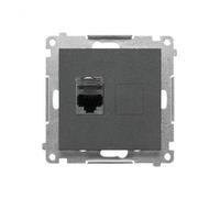 Presa computer singola RJ45 cat. 6 Simon 55 T61E.01/116