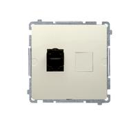 Presa computer singola RJ45 cat. Simon Basic BM61.01/12