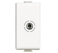 Presa Connettore Audio Video Bticino Matix bianco jack 3,5 AM4280
