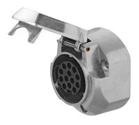 Presa da 13 poli per fari fendinebbia, in metallo, con sistema Jaeger e interruttore automatico, Schwagers-Teileshop