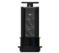 Presa da Cucina Evoline Port Con USB A 2-fach Presa a Incasso Scrivania Ufficio