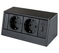 Presa da Cucina Evoline R-Dock Combinazione USB A Schuko Ufficio
