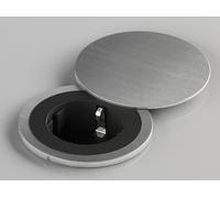 Presa da Cucina Pix 1-fach a Incasso Ufficio Look Acciaio Inox 567386