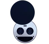 Presa da Cucina Smile 2-fach Presa a Incasso Scrivania USB Coperchio 584444