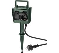 Presa da giardino 4x230V SCHUKO IP44 Z perno di messa a 55943