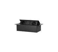 Presa da incasso 2x 230V 2P+T + caricatore OR-GM-9034/B