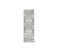Presa da incasso bianca a 3 elementi con superficie, ideale per impianti elettrici in abitazioni e uffici. Perfetto per una distribuzione ordinata ed estetica.